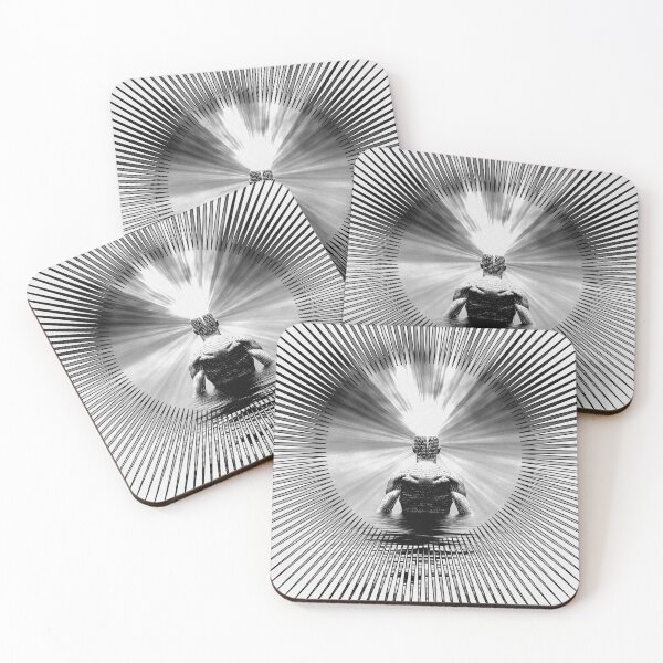 Item preview, Man radiates light from mind designed and sold by rolffimages.