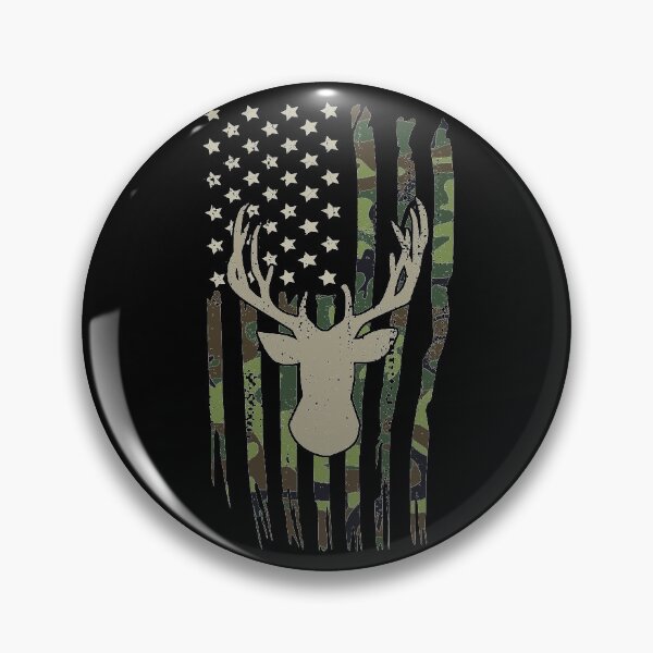 Item preview, Deer Hunting Camouflage American Flag  designed and sold by Vanover Designs.