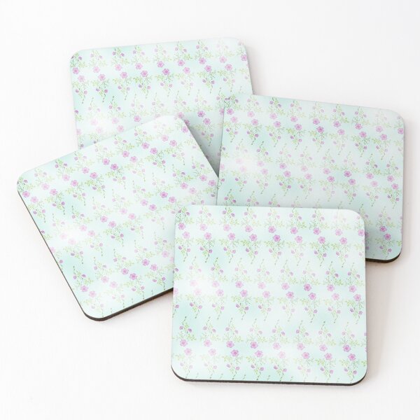 Item preview, Pink vintage flower patter designed and sold by Alicia Barlow.