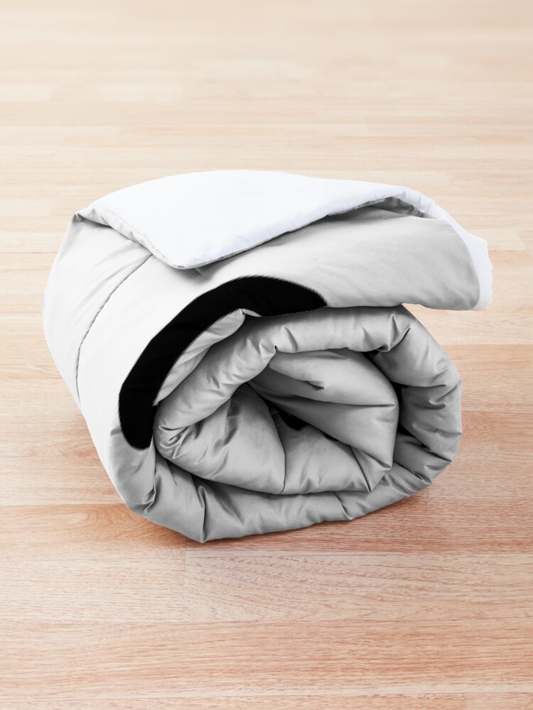 Alternate view of Taekwondo Panda All I Want To Do Is Cute Bear Comforter