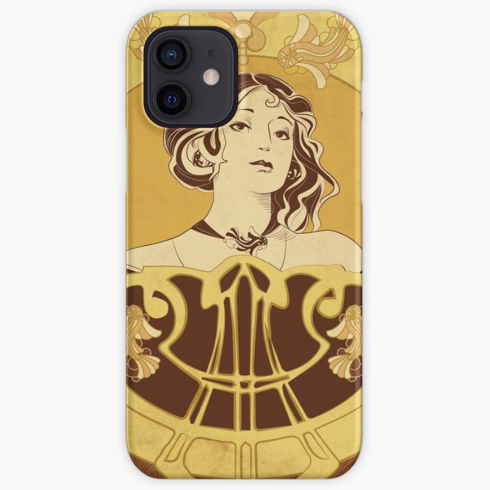 Coque iPhone « Parure Poisson brun»