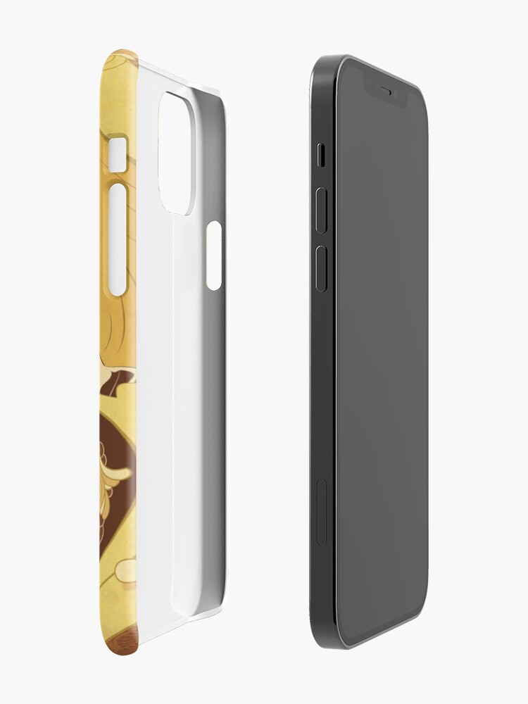 Coque iPhone ''Parure Poisson brun' : autre vue