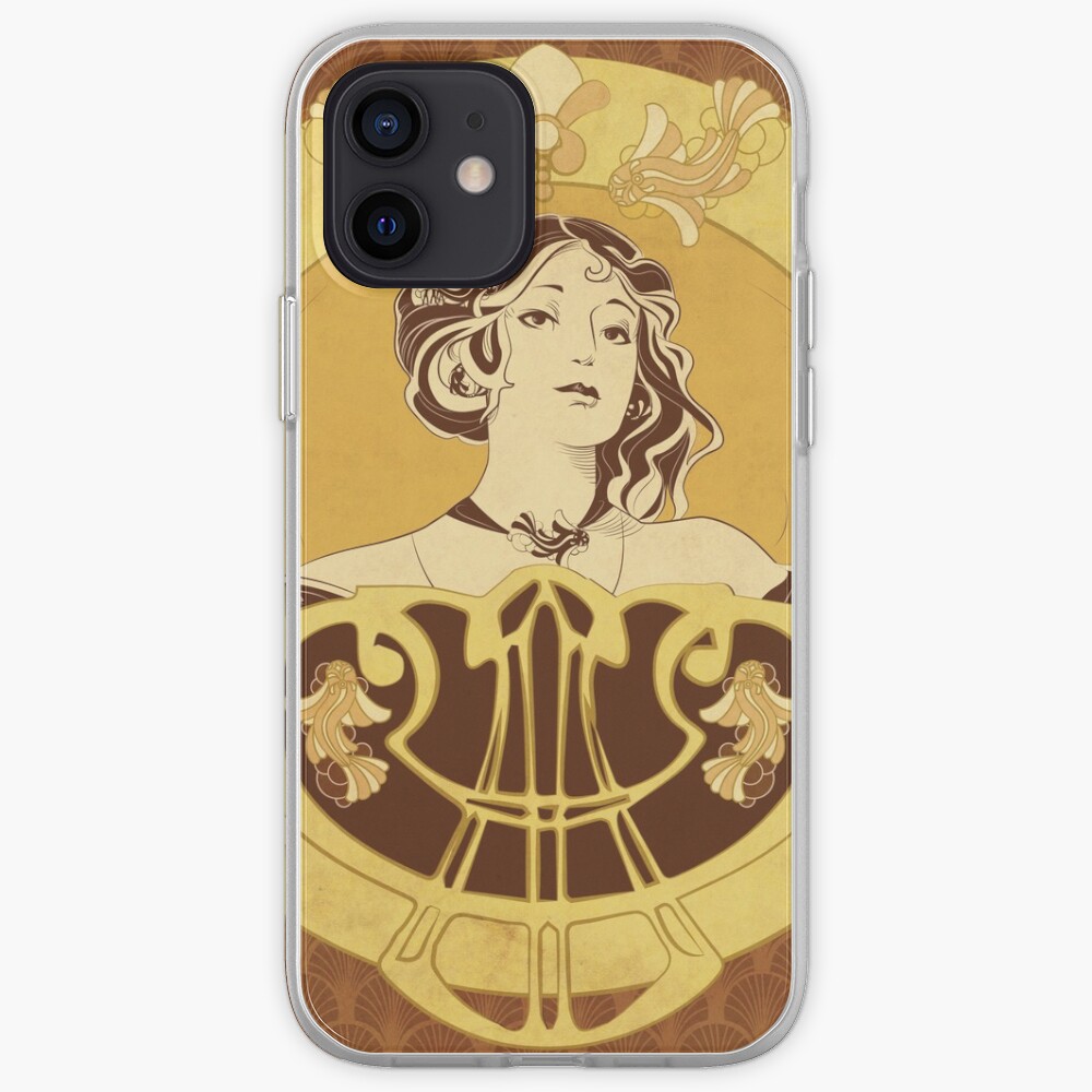 Coque iPhone « Parure Poisson brun»