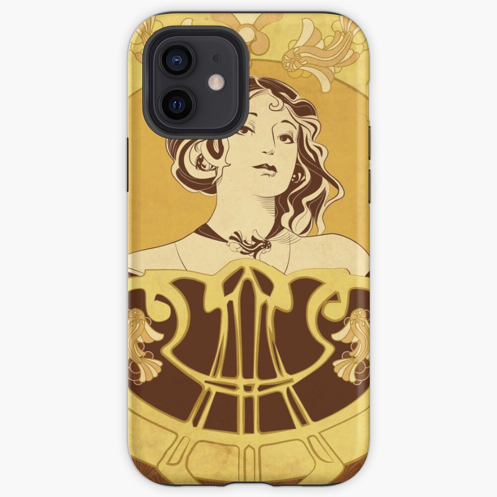 Coque iPhone « Parure Poisson brun»