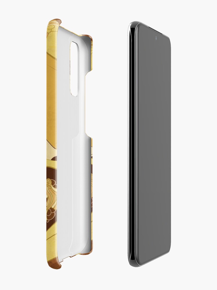 Coque et skin adhésive Samsung Galaxy ''Parure Poisson brun' : autre vue