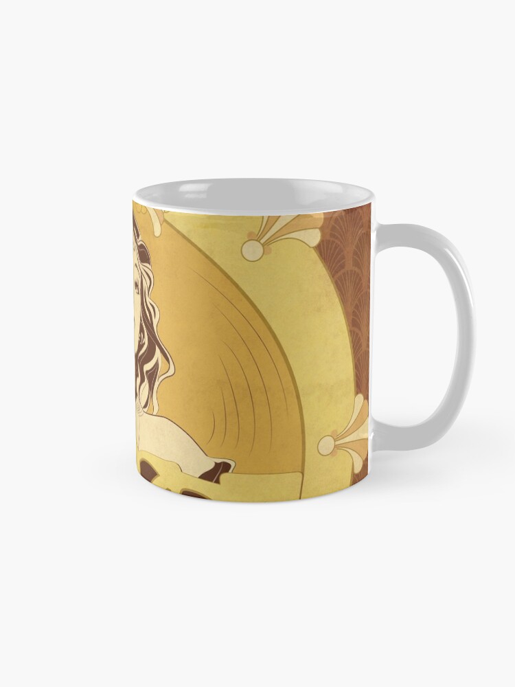 Mug ''Parure Poisson brun' : autre vue