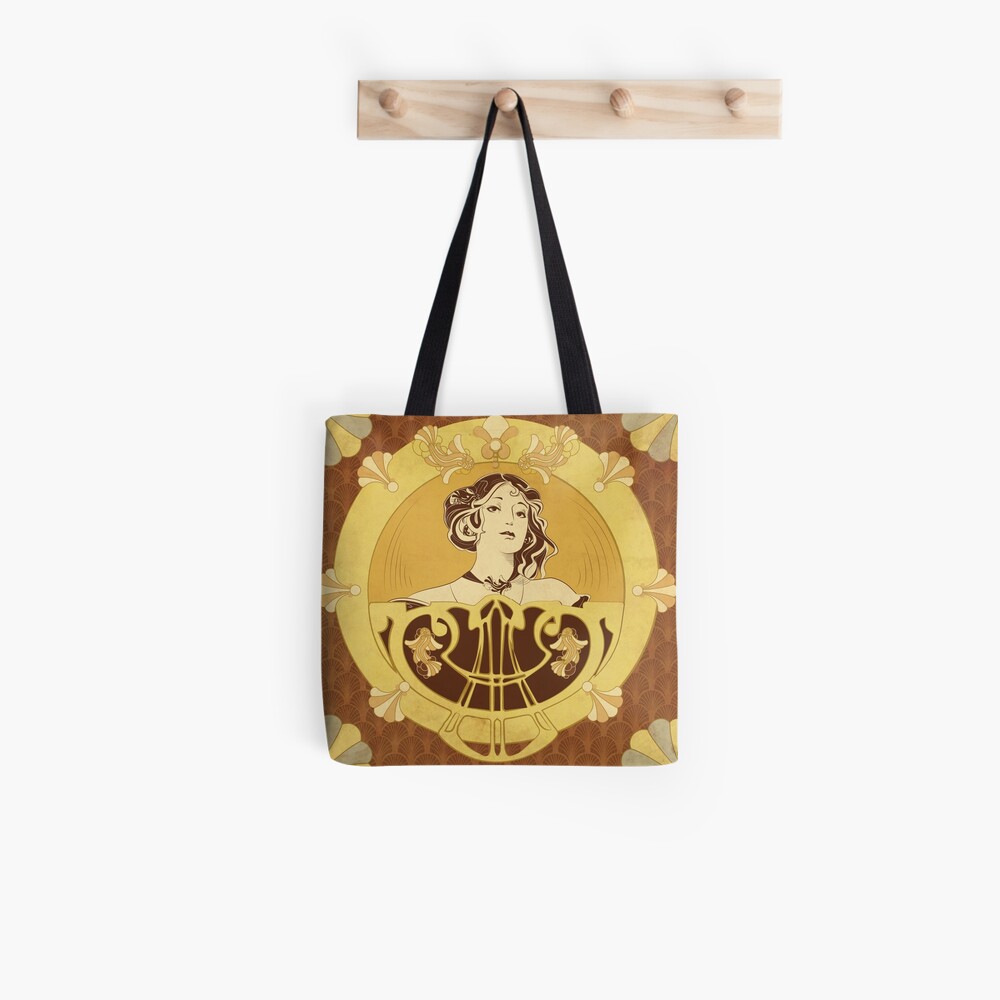 Tote bag « Parure Poisson brun»