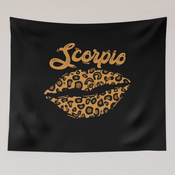 Item preview, Scorpio Leopard Lips Zodiac Funny Birthday designed and sold by Dressed For  Duty.