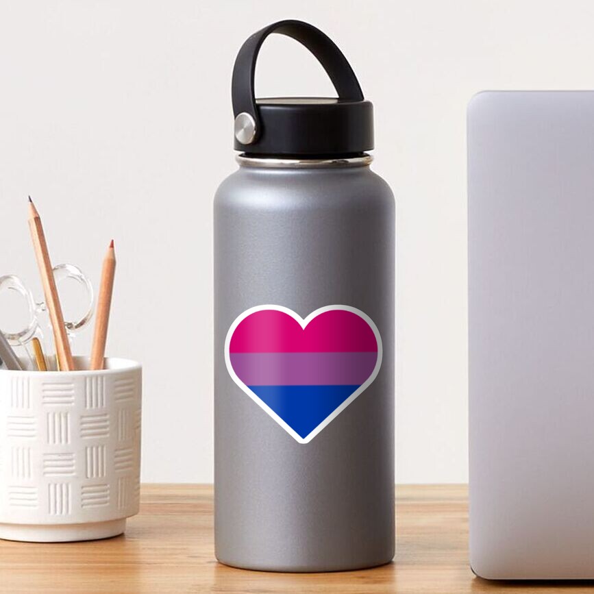 Bisexual Pride Flag Heart Sticker For Sale By Ellie Watts Redbubble 8847