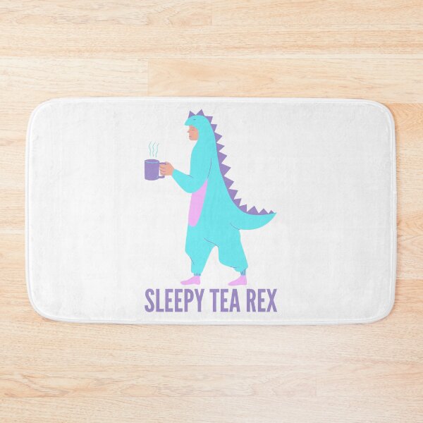 Item preview, Sleepy tea rex designed and sold by MyLucidDreams.