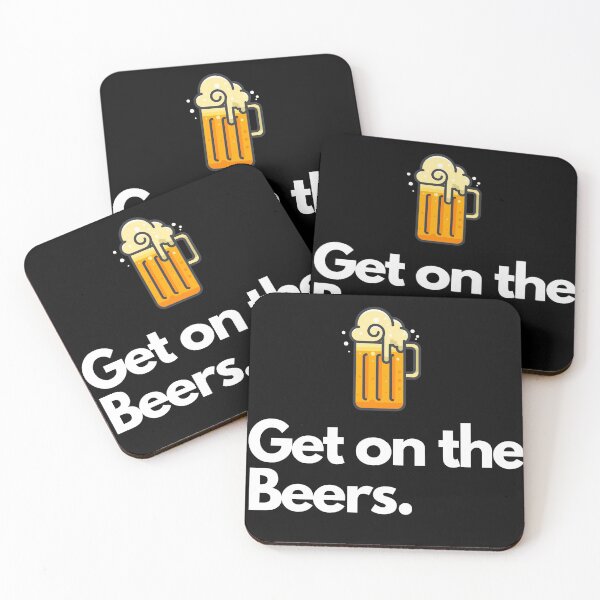 Item preview, Get on the beers designed and sold by Imaginative Expressions⭐️ ⭐️ ⭐️ ⭐️ ⭐️.