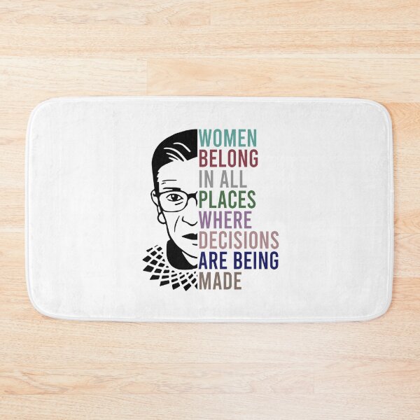Item preview, Women belong in all places where decisions are made RBG Retro designed and sold by REApparelCo.