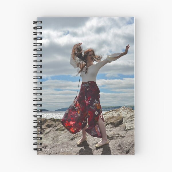 Item preview, Lady dancing on a beach designed and sold by thelemmingface.