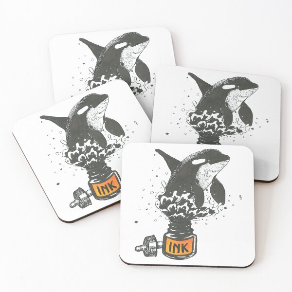 Item preview, Orca out of an ink bottle designed and sold by Crea-RiBo.