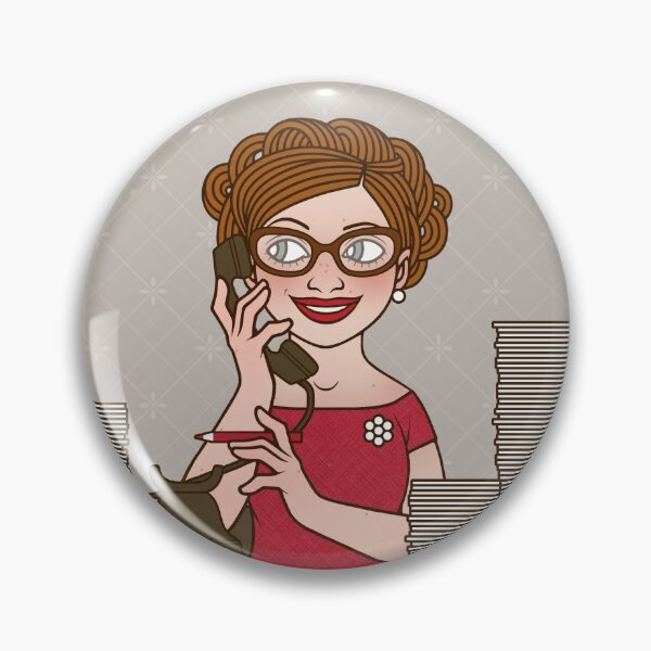 Item preview, Hello, operator? – Secretary on the phone in the office designed and sold by Iris Luckhaus.