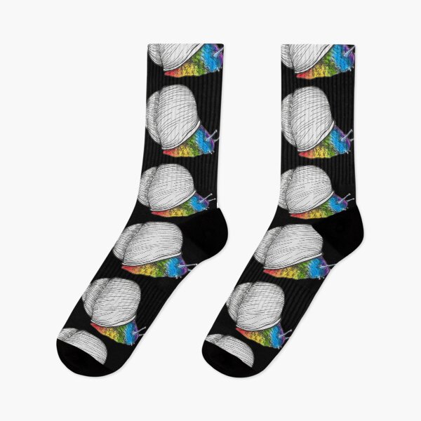 Item preview, Gay Pride Rainbow Snail  designed and sold by rachelclaireart.
