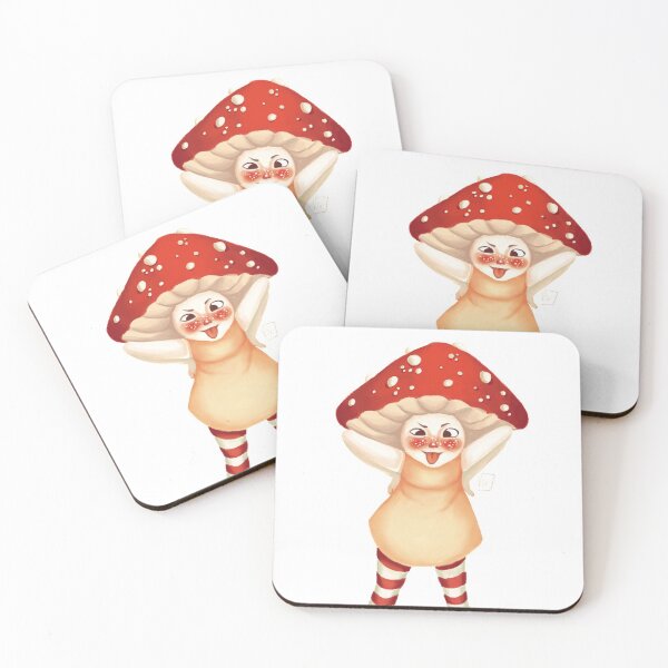 Item preview, Just a funny, silly, goofy mushroom girl designed and sold by Viviana Carollo.