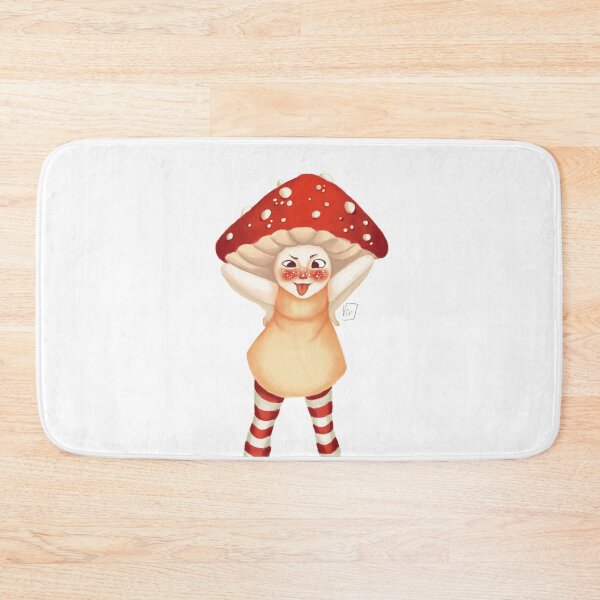 Item preview, Just a funny, silly, goofy mushroom girl designed and sold by Viviana Carollo.