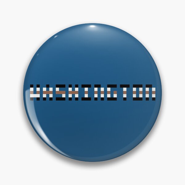 Item preview, Pixel NHL Retro Washington 2000 Blue Jersey Colors designed and sold by gkillerb.