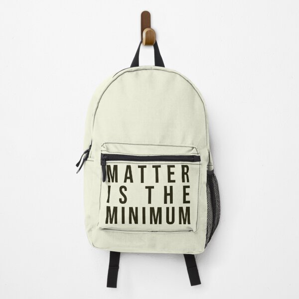 Item preview, Matter is the minimum - simple font earth tones designed and sold by tziggles.