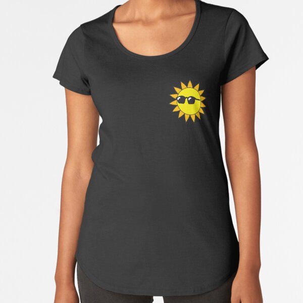 Limited Edition Sun Merch Premium Scoop T-Shirt