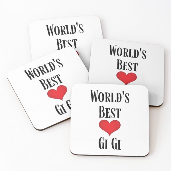 Item preview, World's Best Gigi Red Heart Love designed and sold by BlossomSky.