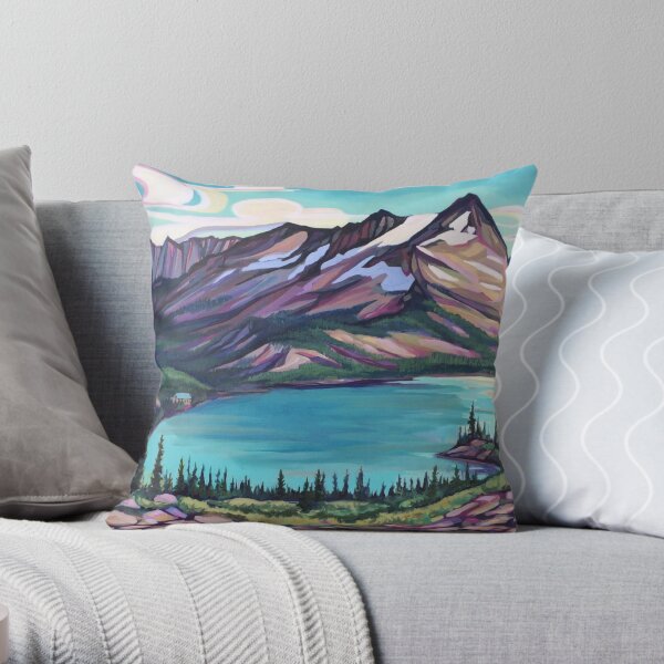Kokanee Glacier Provincial Park Throw Pillow