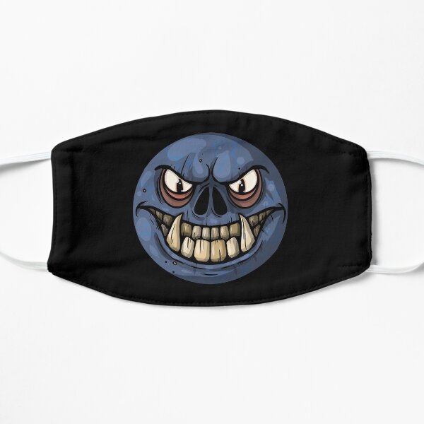 Skull, skull, bonehead Flat Mask