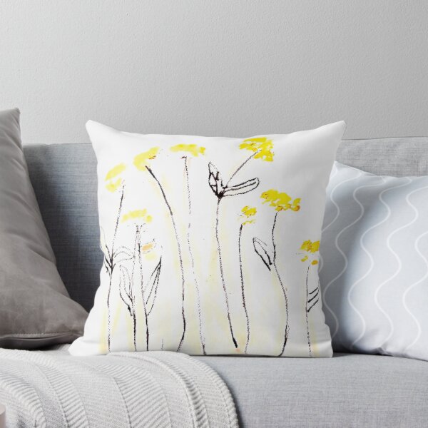 Item preview, Yellow wild flower tranquil exscape  designed and sold by Tonyasartprints.