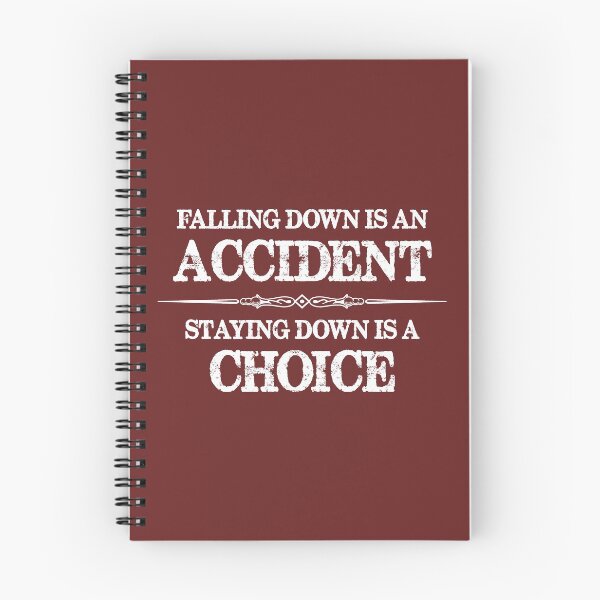 Item preview, Motivational Gifts - Falling Down Is An Accident - Positive Inspirational Affirmation Gift Ideas - Reminder To Never Give Up & Always Inspire and Motivate designed and sold by merkraht.