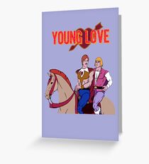 Young Love (He-Man and Bow) Greeting Card