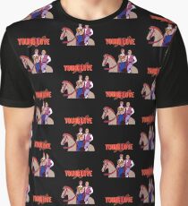 Camiseta gráfica Young Love (He-Man y Bow)