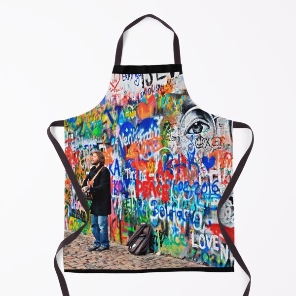 Item preview, John Lennon listening to a street musician designed and sold by Hercules Milas.