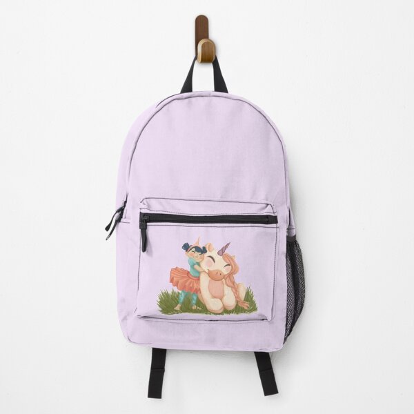 Item preview, Little girl and her unicorn designed and sold by Viviana Carollo.