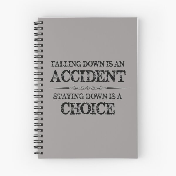 Item preview, Motivational Gifts - Falling Down Is An Accident - Positive Inspirational Affirmation Gift Ideas - Reminder To Never Give Up & Always Inspire and Motivate designed and sold by merkraht.