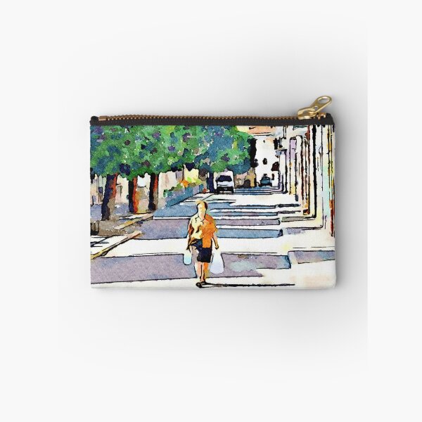 Item preview, Borrello: woman walks on the road designed and sold by Giuseppe Cocco.