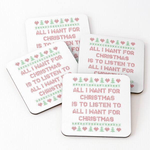 Item preview, All I Want For Christmas Is To Listen To All I Want For Christmas designed and sold by kjanedesigns.