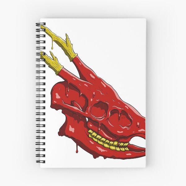 Aperçu de l'œuvre Crâne de cerf rouge doré créée et vendue par ECabascango.