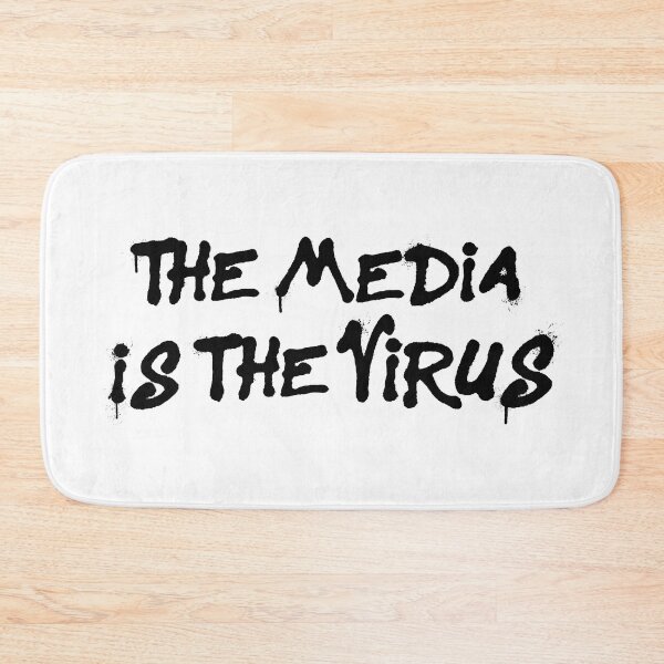 Item preview, The Media Is The Virus designed and sold by FunkyJoes.