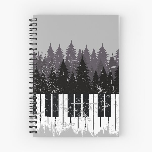 Item preview, Piano Forest Skyline for Piano Players and Piano Teachers designed and sold by TheArtOfCMYK.