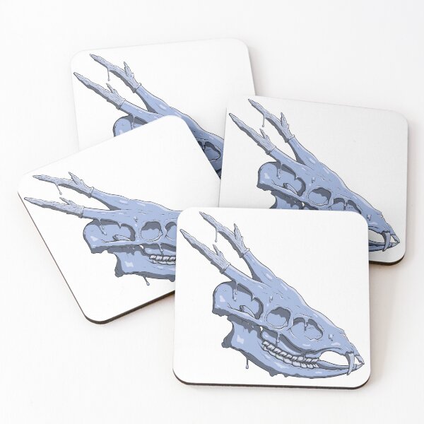 Item preview, Silver Deer Skull designed and sold by ECabascango.