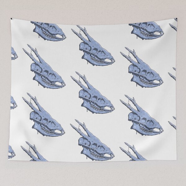 Item preview, Silver Deer Skull designed and sold by ECabascango.