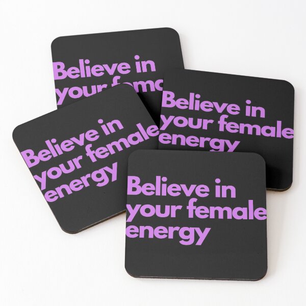 Item preview, Purple Believe in your female energy designed and sold by Imaginative Expressions⭐️ ⭐️ ⭐️ ⭐️ ⭐️.