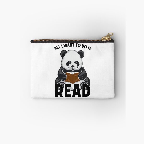 Item preview, All I Want To Do Is Read Cute Panda Bear Book designed and sold by GrandeDuc.