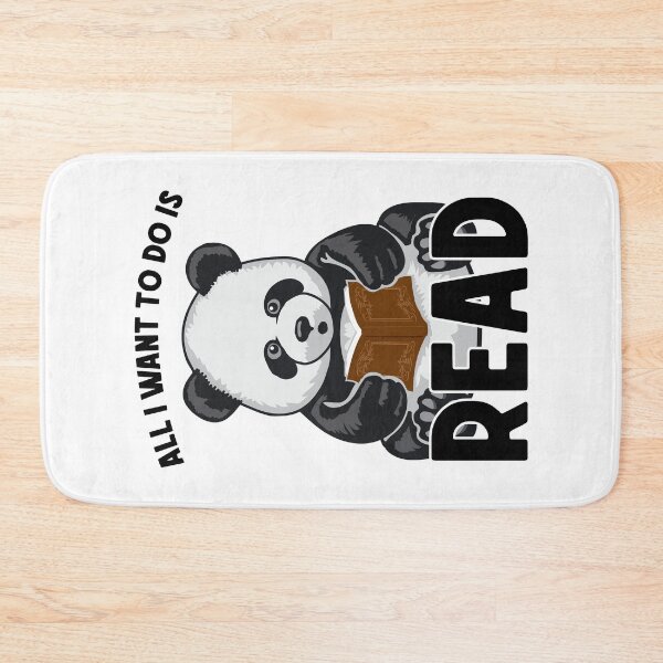 Item preview, All I Want To Do Is Read Cute Panda Bear Book designed and sold by GrandeDuc.