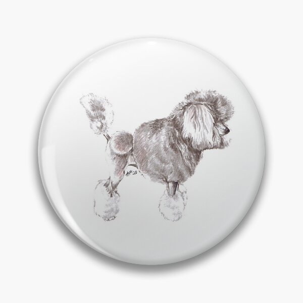 Item preview, Toy Silver Poodle Dog Breed Show Stack Stand designed and sold by Amber Westwood.