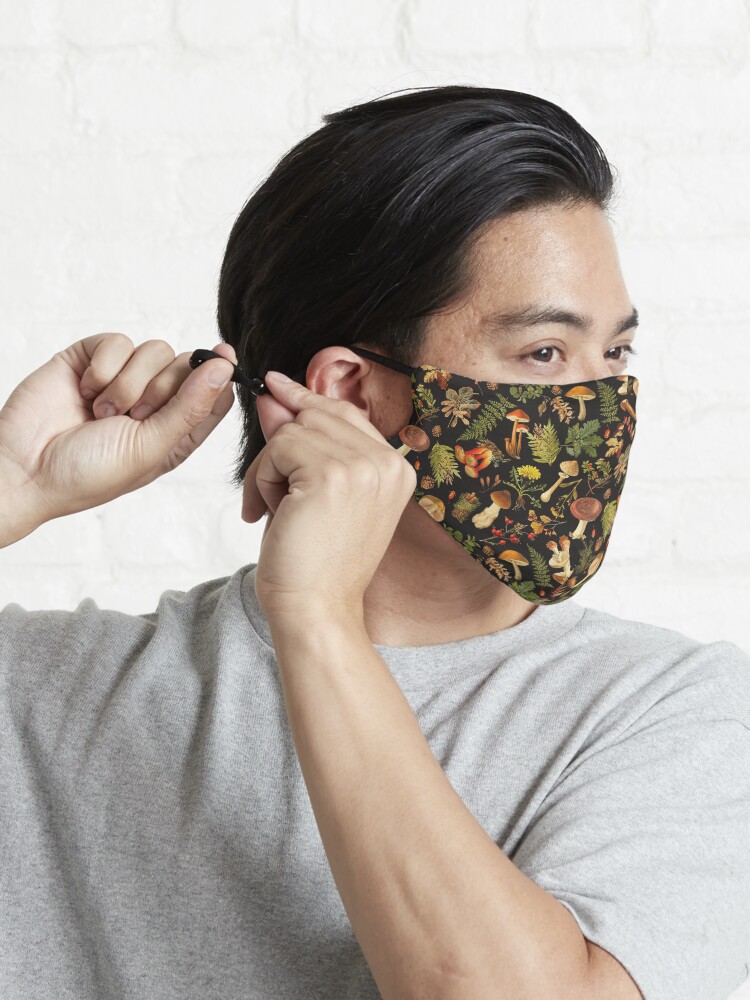 Alternate view of Thanksgiving Mushrooms Harvest Mask