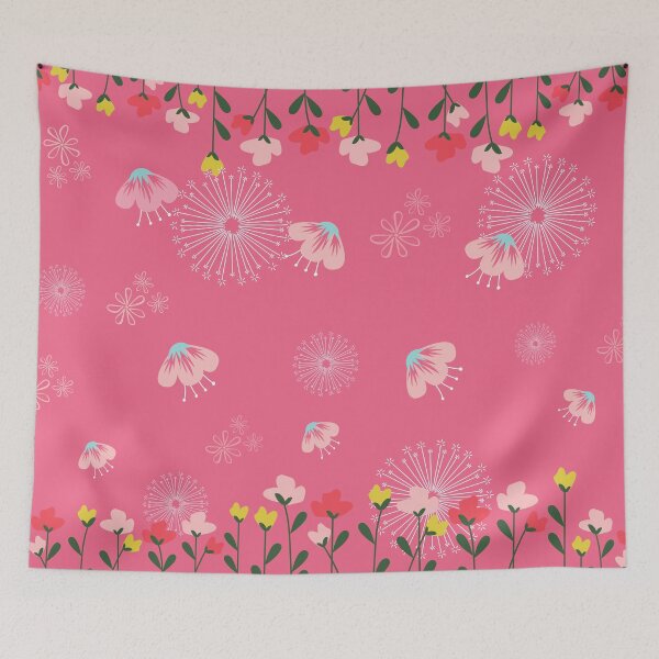 Item preview, Pink cosmos flowers designed and sold by Pratyasha.