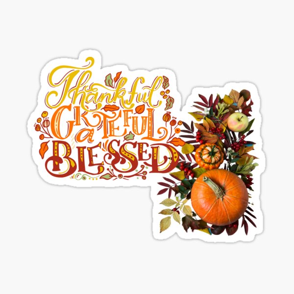 Count Your Blessings Sticker