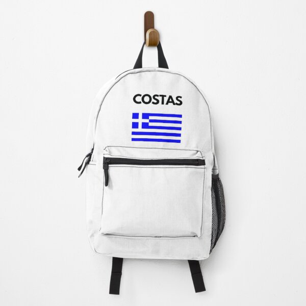 Item preview, Costas Greek Name with Greek Flag Design designed and sold by TheGreekGuy.